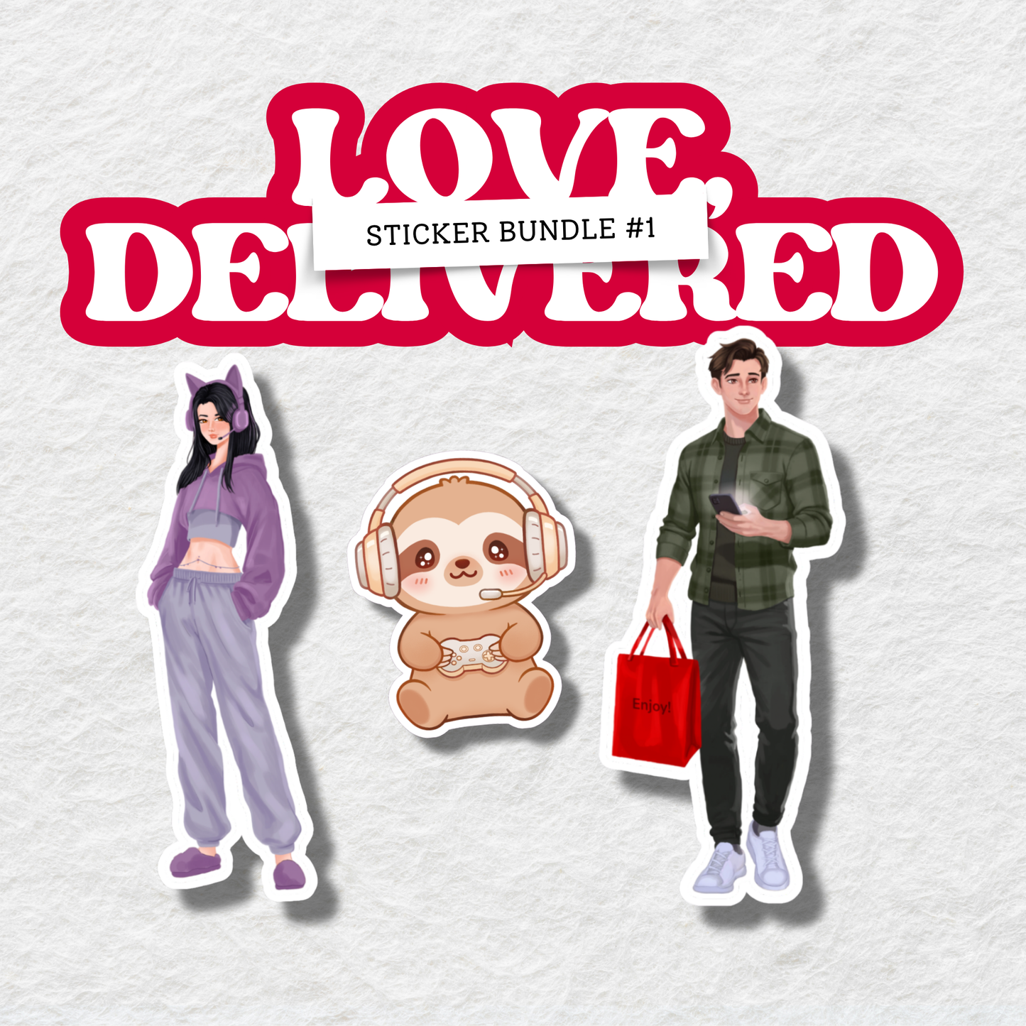 Love, Delivered Sticker Bundle #1