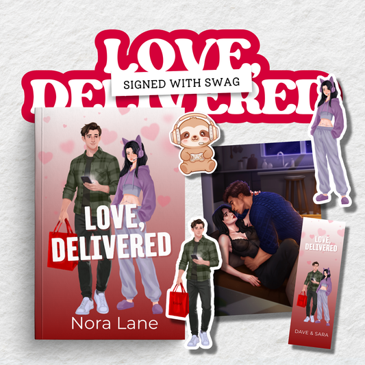 Love, Delivered Book and Swag Bundle